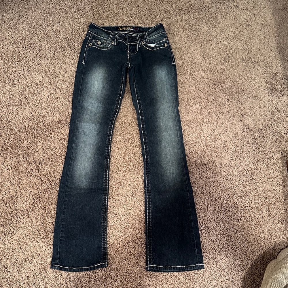 Angels Vintage Jeans Women's Dark Blue Wash Boot Cut